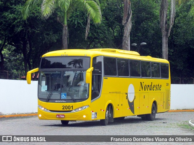 Viação Nordeste 2001 na cidade de Fortaleza, Ceará, Brasil, por Francisco Dornelles Viana de Oliveira. ID da foto: 7647367.