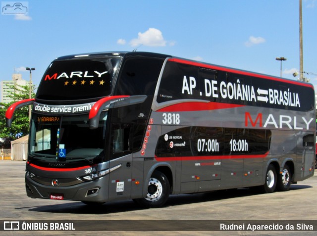Expresso Marly 3818 na cidade de Goiânia, Goiás, Brasil, por Rudnei Aparecido da Silva. Número da foto: #7647354.