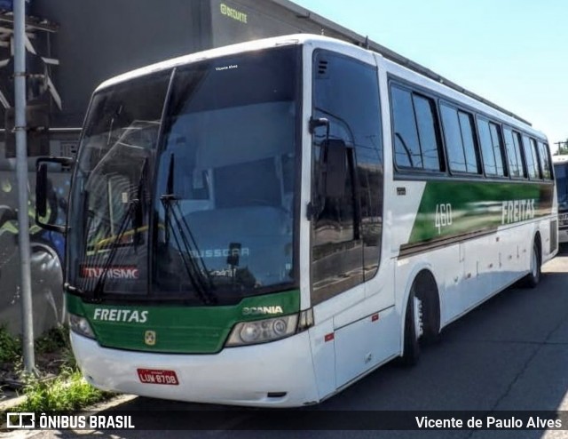 Viação Freitas 460 na cidade de Belo Horizonte, Minas Gerais, Brasil, por Vicente de Paulo Alves. ID da foto: 7648495.