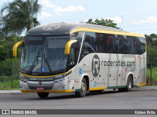 RodeRotas - Rotas de Viação do Triângulo 7119 na cidade de Caldas Novas, Goiás, Brasil, por Edden Brito. ID da foto: 7648200.