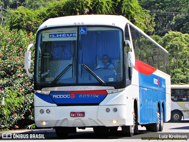 Viação Riodoce 60519 na cidade de Juiz de Fora, Minas Gerais, Brasil, por Luiz Krolman. Número da foto: #7649215.
