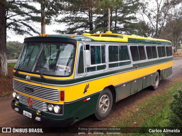 Ônibus Particulares 2394 na cidade de São Bento do Sul, Santa Catarina, Brasil, por Carlos ASA. Número da foto: #7651180.