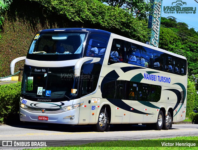Nambei Turismo 851 na cidade de Petrópolis, Rio de Janeiro, Brasil, por Victor Henrique. Número da foto: #7651693.