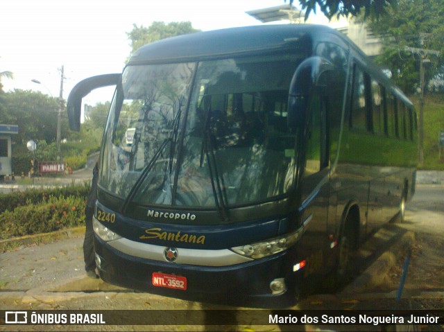 Empresas de Transportes Santana e São Paulo 2240 na cidade de Salvador, Bahia, Brasil, por Mario dos Santos Nogueira Junior. ID da foto: 7651245.