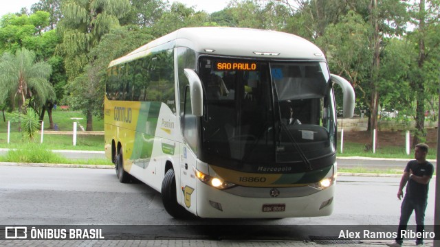 Empresa Gontijo de Transportes 18860 na cidade de Taubaté, São Paulo, Brasil, por Alex Ramos Ribeiro. Número da foto: #7652000.
