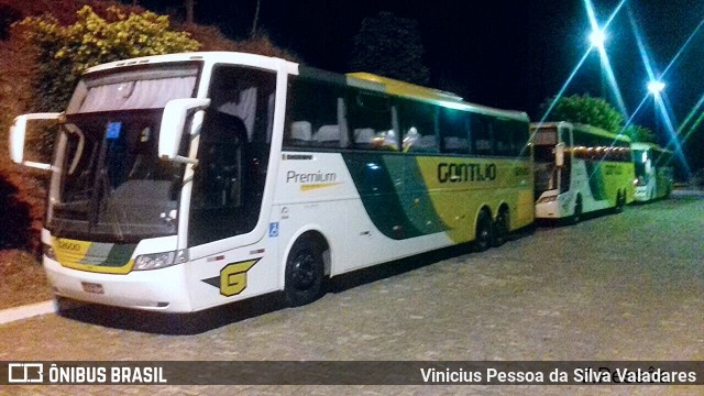 Empresa Gontijo de Transportes 12600 na cidade de Patos de Minas, Minas Gerais, Brasil, por Vinicius Pessoa da Silva Valadares. ID da foto: 7649585.