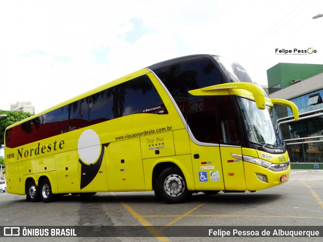 Viação Nordeste 1818 na cidade de Fortaleza, Ceará, Brasil, por Felipe Pessoa de Albuquerque. Número da foto: #7650075.