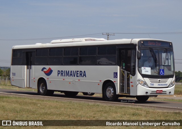 Primatur - Primavera Transportes 700 na cidade de Santa Cruz do Sul, Rio Grande do Sul, Brasil, por Ricardo Manoel Limberger Carvalho. Número da foto: #7651444.