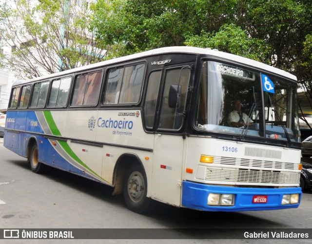 Viação Real Ita 13106 na cidade de Cachoeiro de Itapemirim, Espírito Santo, Brasil, por Gabriel Valladares. ID da foto: 7650040.