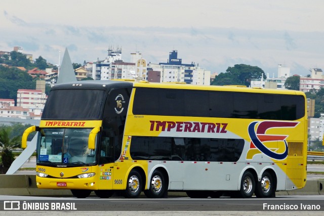 Imperatriz Turismo 9600 na cidade de Florianópolis, Santa Catarina, Brasil, por Francisco Ivano. ID da foto: 7651381.