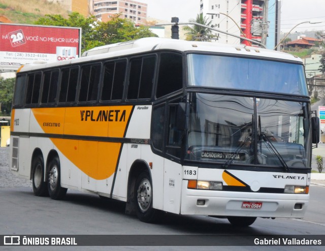 Planeta Transportes Rodoviários 1183 na cidade de Vitória, Espírito Santo, Brasil, por Gabriel Valladares. ID da foto: 7650035.