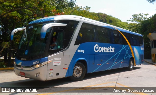 Viação Cometa 13251 na cidade de São Paulo, São Paulo, Brasil, por Andrey  Soares Vassão. Número da foto: #7651630.