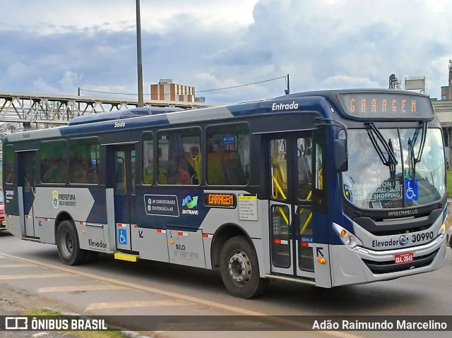 Viação Zurick 30990 na cidade de Belo Horizonte, Minas Gerais, Brasil, por Adão Raimundo Marcelino. ID da foto: 7578646.