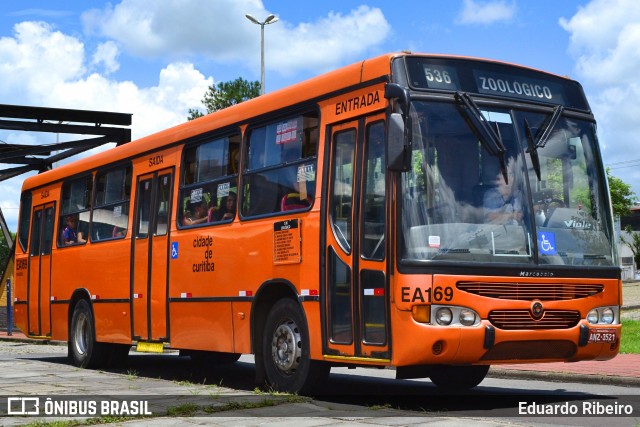 Auto Viação São José dos Pinhais EA169 na cidade de Curitiba, Paraná, Brasil, por Eduardo Ribeiro. Número da foto: #7578363.