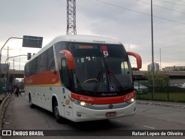 Viação Vale do Tietê 818 na cidade de São Paulo, São Paulo, Brasil, por Rafael Lopes de Oliveira. Número da foto: #7577459.