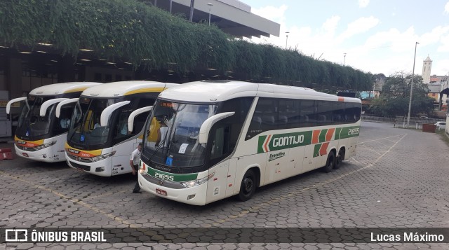 Empresa Gontijo de Transportes 21655 na cidade de Belo Horizonte, Minas Gerais, Brasil, por Lucas Máximo. ID da foto: 7578372.