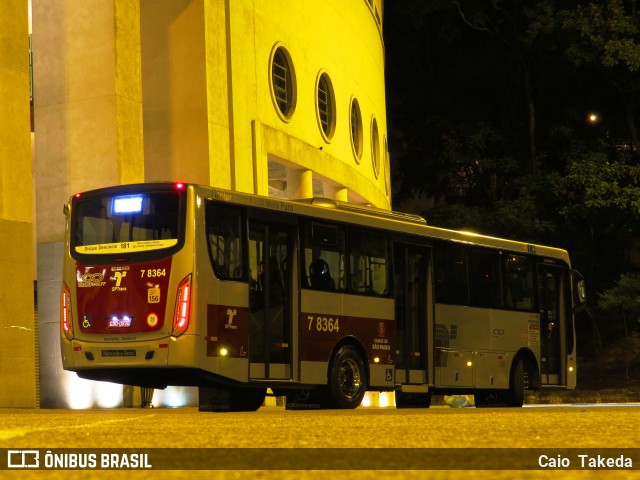 Transwolff Transportes e Turismo 7 8364 na cidade de São Paulo, São Paulo, Brasil, por Caio  Takeda. Número da foto: #7577795.