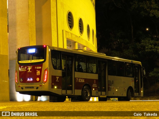 Transwolff Transportes e Turismo 7 8364 na cidade de São Paulo, São Paulo, Brasil, por Caio  Takeda. ID da foto: 7577795.