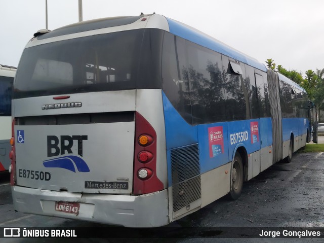 Expresso Pégaso E87550D na cidade de Rio de Janeiro, Rio de Janeiro, Brasil, por Jorge Gonçalves. ID da foto: 7576787.