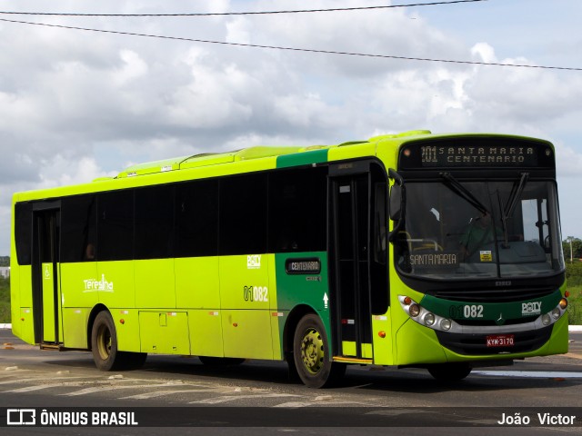 EMVIPI - Empresa Viação Piauí 01082 na cidade de Teresina, Piauí, Brasil, por João Victor. Número da foto: #7576510.