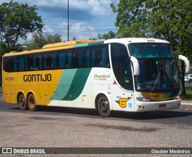 Empresa Gontijo de Transportes 14080 na cidade de Teresina, Piauí, Brasil, por Glauber Medeiros. Número da foto: #7576825.