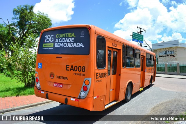Auto Viação São José dos Pinhais EA008 na cidade de Curitiba, Paraná, Brasil, por Eduardo Ribeiro. Número da foto: #7578358.