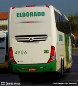 Viação Eldorado 4906 na cidade de Cuiabá, Mato Grosso, Brasil, por Paulo Sergio Alves Venancio. ID da foto: :id.