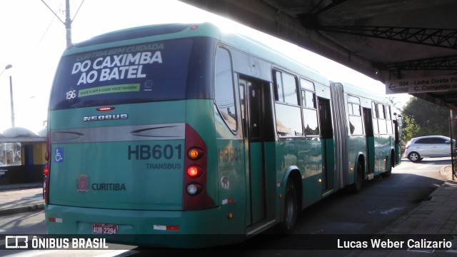 Auto Viação Redentor HB601 na cidade de Curitiba, Paraná, Brasil, por Lucas Weber Calizario. Número da foto: #7656456.