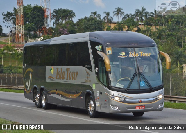 Isla Bus Transportes 1400 na cidade de Santa Isabel, São Paulo, Brasil, por Rudnei Aparecido da Silva. Número da foto: #7654246.