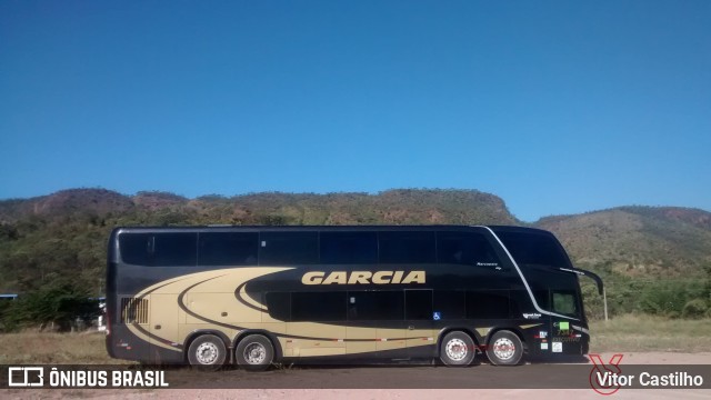 Viação Garcia 7347 na cidade de Caldas Novas, Goiás, Brasil, por Vitor Castilho. Número da foto: #7653468.