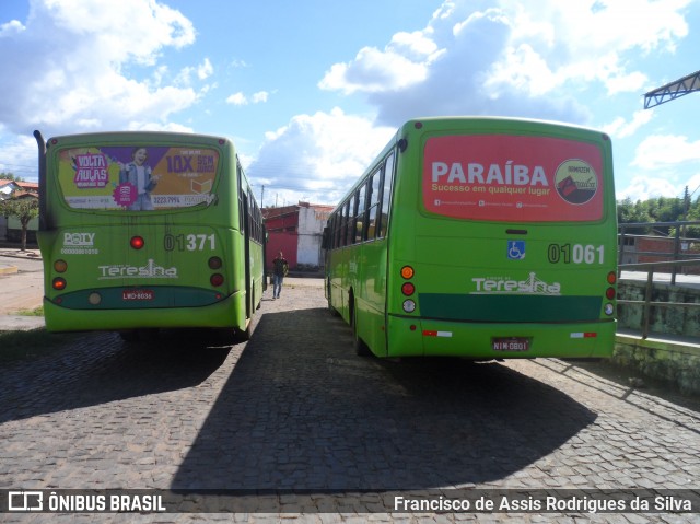 EMVIPI - Empresa Viação Piauí 01061 na cidade de Teresina, Piauí, Brasil, por Francisco de Assis Rodrigues da Silva. ID da foto: 7654760.