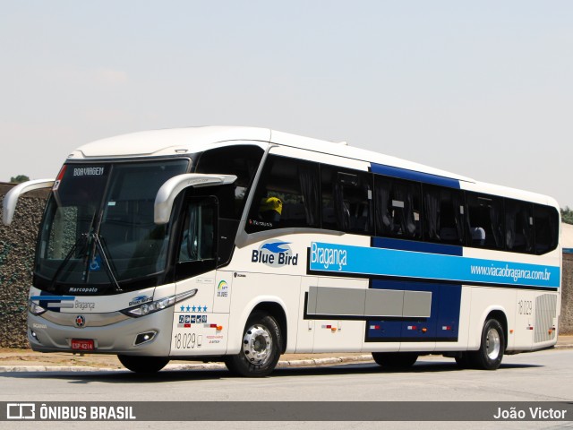 Auto Viação Bragança 18.029 na cidade de São Paulo, São Paulo, Brasil, por João Victor. ID da foto: 7658199.