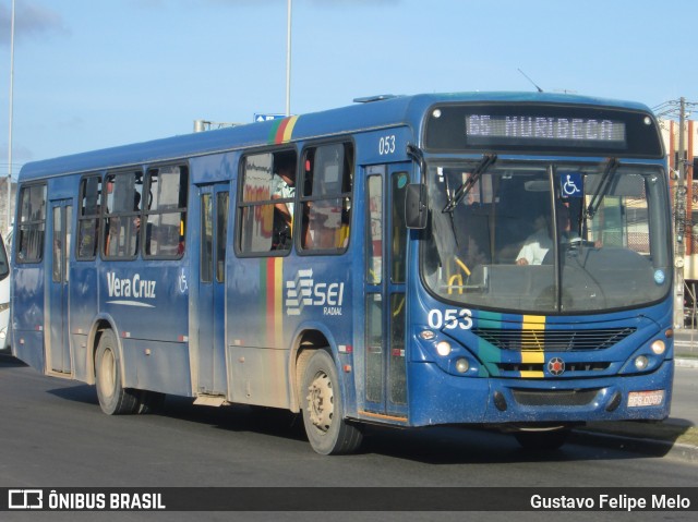Expresso Vera Cruz 053 na cidade de Jaboatão dos Guararapes, Pernambuco, Brasil, por Gustavo Felipe Melo. Número da foto: #7655909.