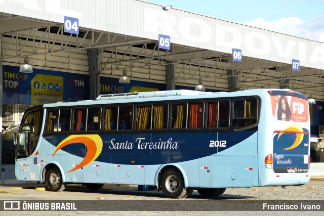 Santa Teresinha Transporte e Turismo - Brusquetur 2012 na cidade de Balneário Camboriú, Santa Catarina, Brasil, por Francisco Ivano. ID da foto: 7656518.