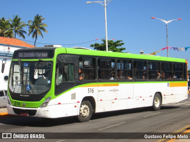 Rodoviária Caxangá 516 na cidade de Olinda, Pernambuco, Brasil, por Gustavo Felipe Melo. ID da foto: 7656665.