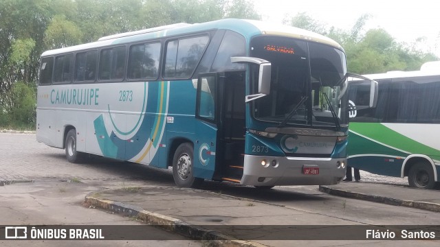 Auto Viação Camurujipe 2873 na cidade de Cruz das Almas, Bahia, Brasil, por Flávio  Santos. Número da foto: #7652976.