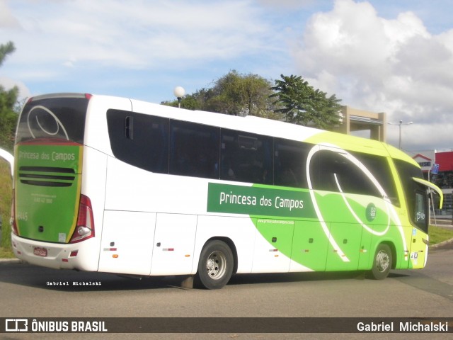 Expresso Princesa dos Campos 6445 na cidade de Ponta Grossa, Paraná, Brasil, por Gabriel Michalski. Número da foto: #7652734.