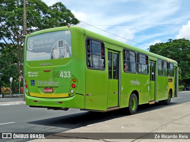 Transcol Transportes Coletivos 04433 na cidade de Teresina, Piauí, Brasil, por Zé Ricardo Reis. Número da foto: #7654776.