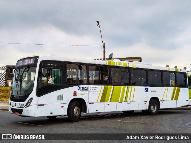 Otrantur Transporte e Turismo 54-076 na cidade de São Vicente, São Paulo, Brasil, por Adam Xavier Rodrigues Lima. Número da foto: #7660767.