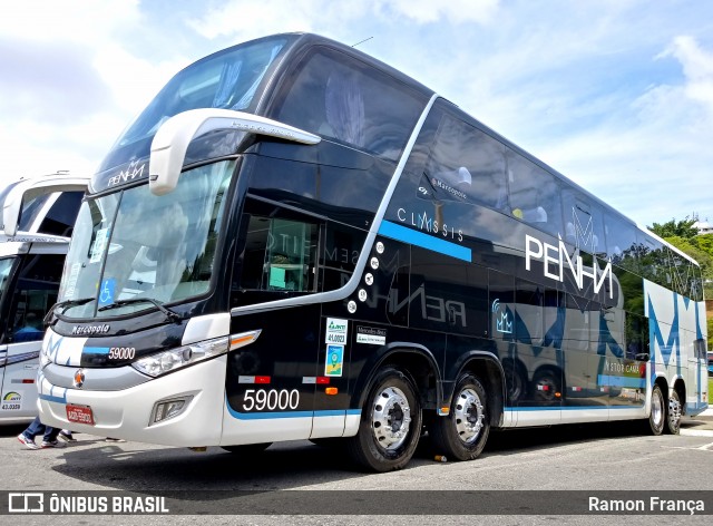 Empresa de Ônibus Nossa Senhora da Penha 59000 na cidade de São Paulo, São Paulo, Brasil, por Ramon França. Número da foto: #7658944.