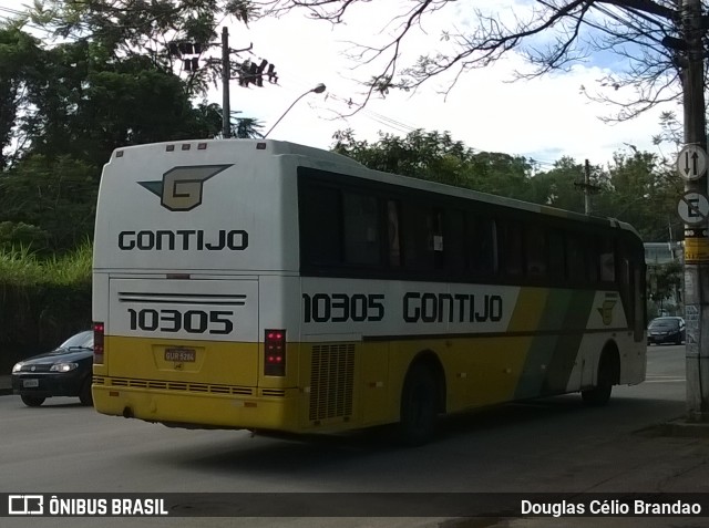 Empresa Gontijo de Transportes 10305 na cidade de Belo Horizonte, Minas Gerais, Brasil, por Douglas Célio Brandao. ID da foto: 7660511.