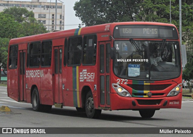 Borborema Imperial Transportes 272 na cidade de Recife, Pernambuco, Brasil, por Müller Peixoto. ID da foto: 7658942.