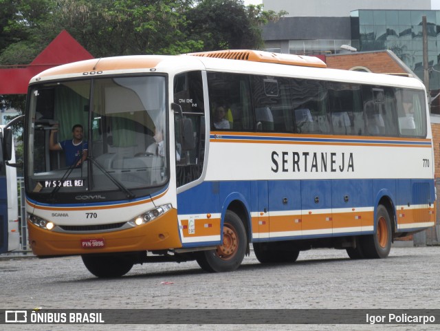 Viação Sertaneja 770 na cidade de Divinópolis, Minas Gerais, Brasil, por Igor Policarpo. ID da foto: 7663403.