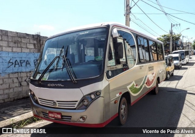 Ônibus Particulares 5096 na cidade de Belo Horizonte, Minas Gerais, Brasil, por Vicente de Paulo Alves. Número da foto: #7660942.