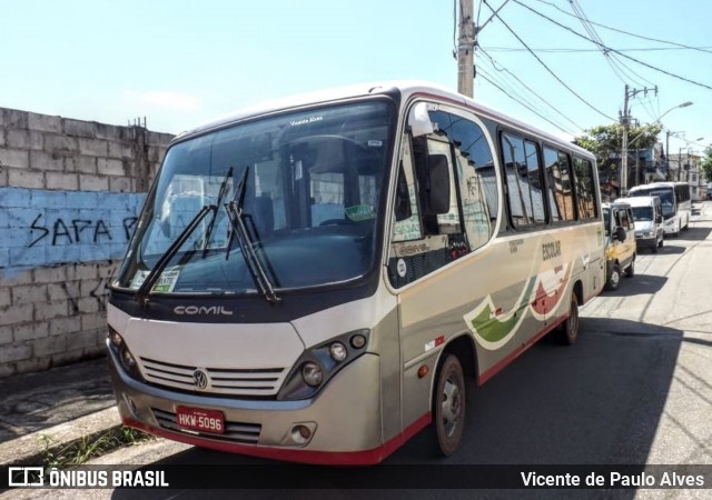 Ônibus Particulares 5096 na cidade de Belo Horizonte, Minas Gerais, Brasil, por Vicente de Paulo Alves. ID da foto: 7660942.