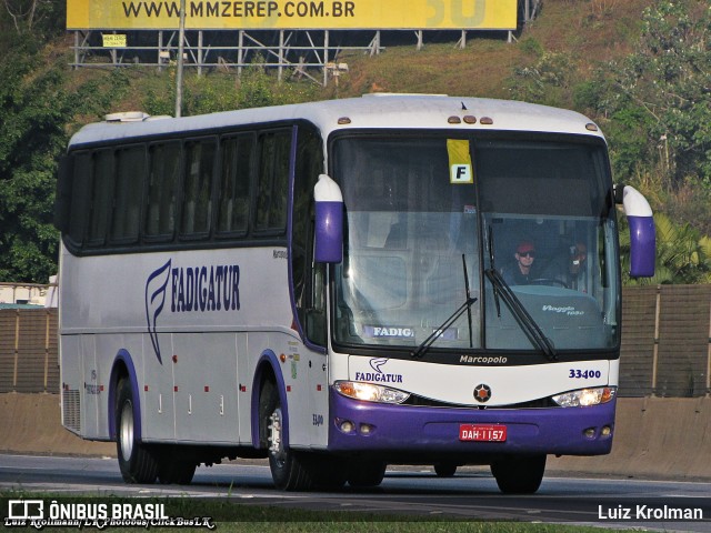 Fadigatur 33400 na cidade de Aparecida, São Paulo, Brasil, por Luiz Krolman. ID da foto: 7658971.