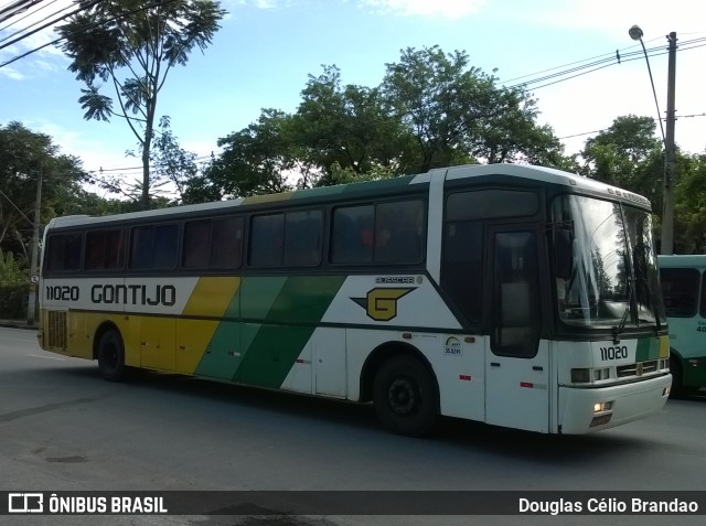 Empresa Gontijo de Transportes 11020 na cidade de Belo Horizonte, Minas Gerais, Brasil, por Douglas Célio Brandao. ID da foto: 7660039.