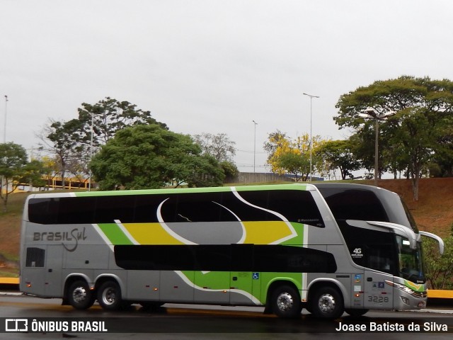 Brasil Sul Linhas Rodoviárias 3228 na cidade de Londrina, Paraná, Brasil, por Joase Batista da Silva. ID da foto: 7658902.