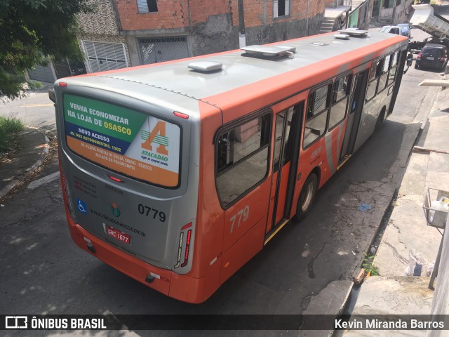 Viação Osasco 0779 na cidade de Osasco, São Paulo, Brasil, por Kevin Miranda Barros. ID da foto: 7660731.