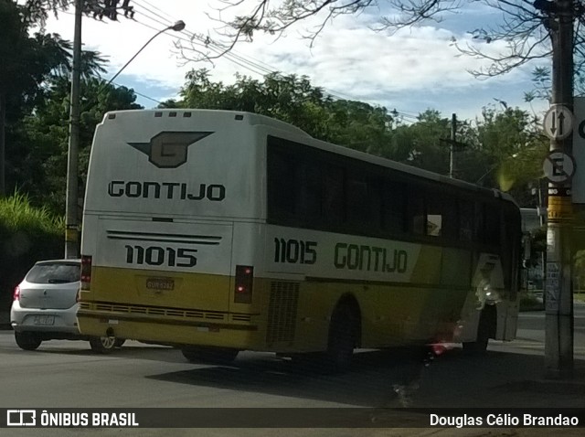 Empresa Gontijo de Transportes 11015 na cidade de Belo Horizonte, Minas Gerais, Brasil, por Douglas Célio Brandao. ID da foto: 7660871.